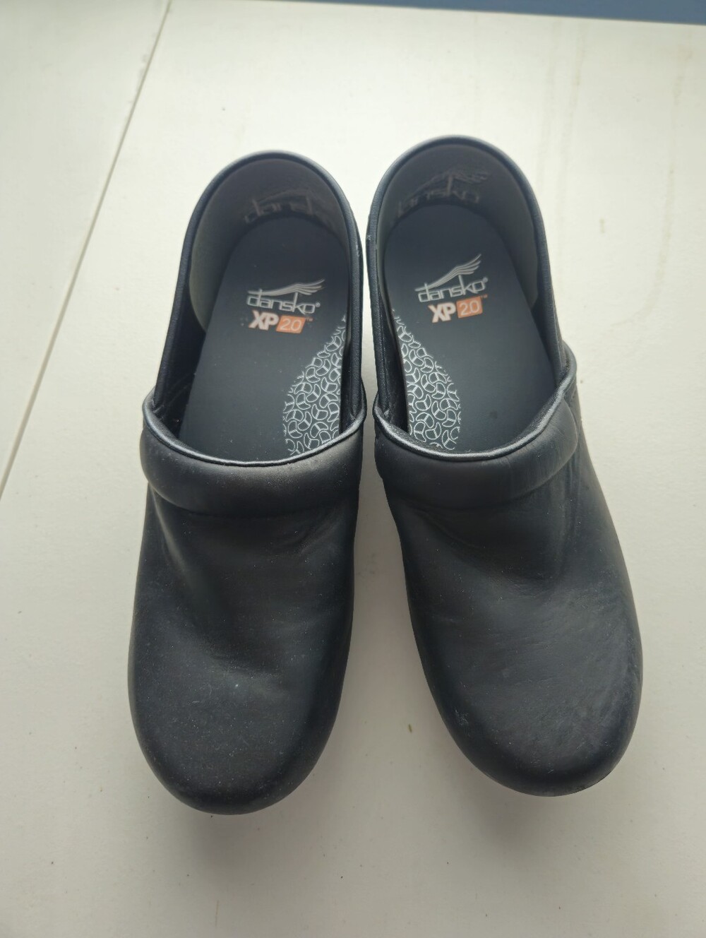 Dansko Womens Black XP 2.0 Slip-On Clogs